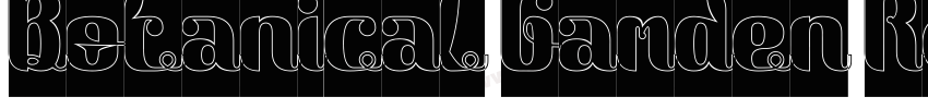Botanical Garden Reg字体转换 Botanical Garden Reg字体转换